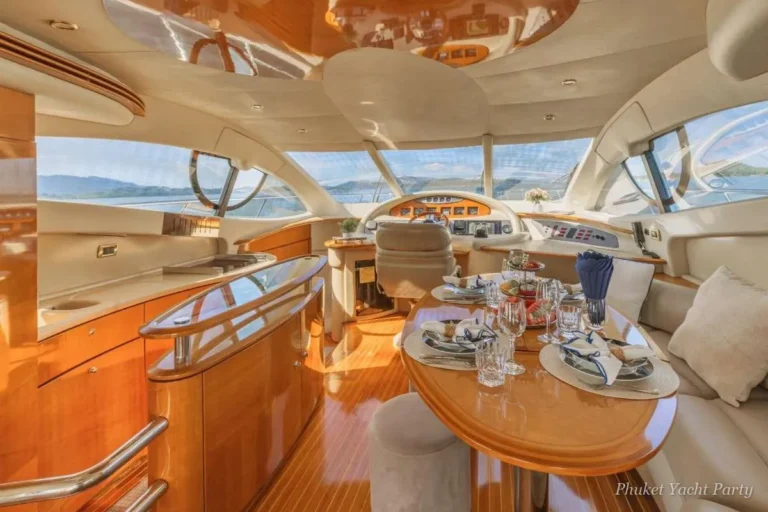 Velvet Night 55 motor yacht for a small private party in Phuket (4)